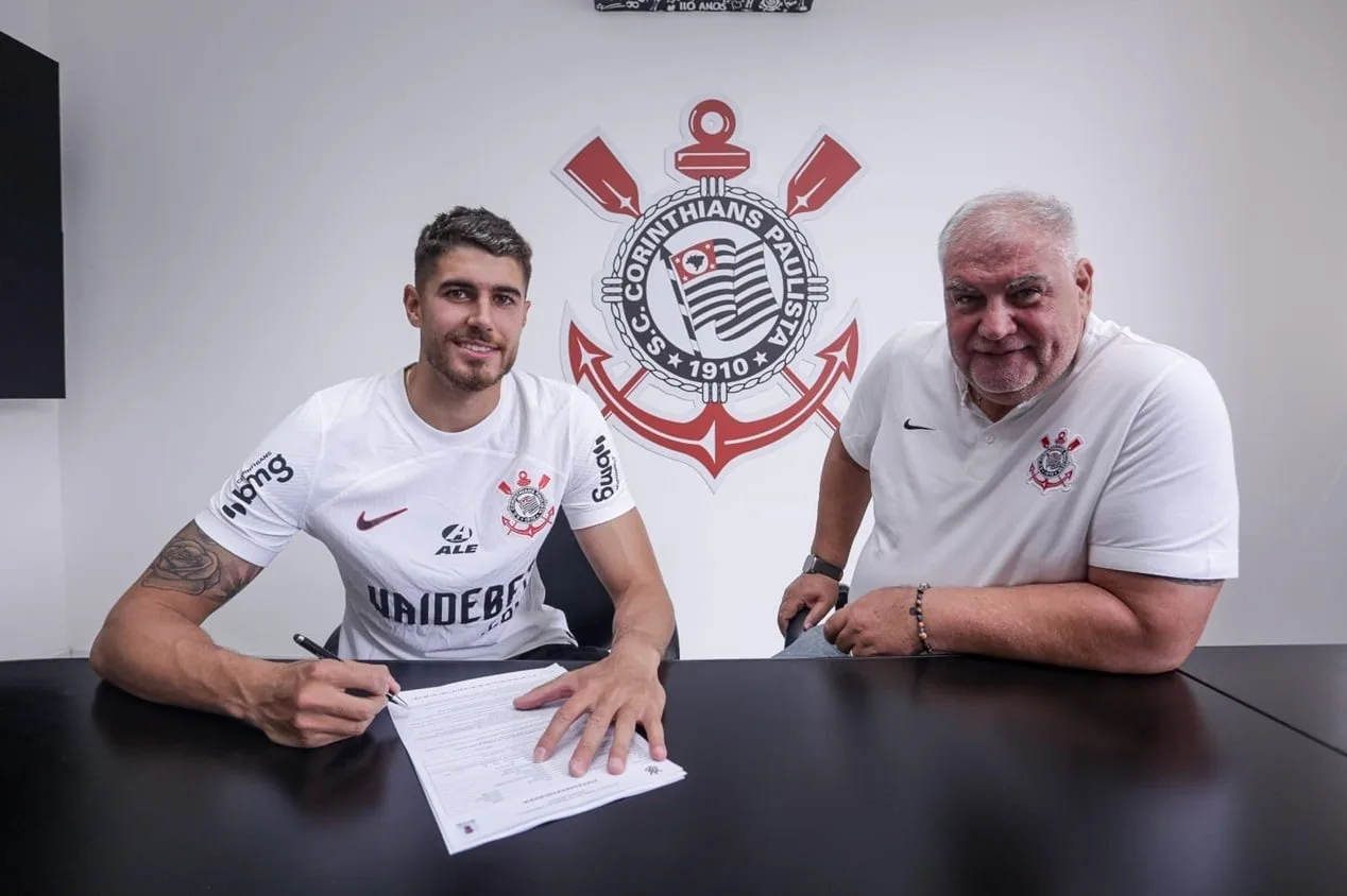 Recém-chegado ao Corinthians, Pedro Raul promete “esforço e dedicação” para “honrar camisa”