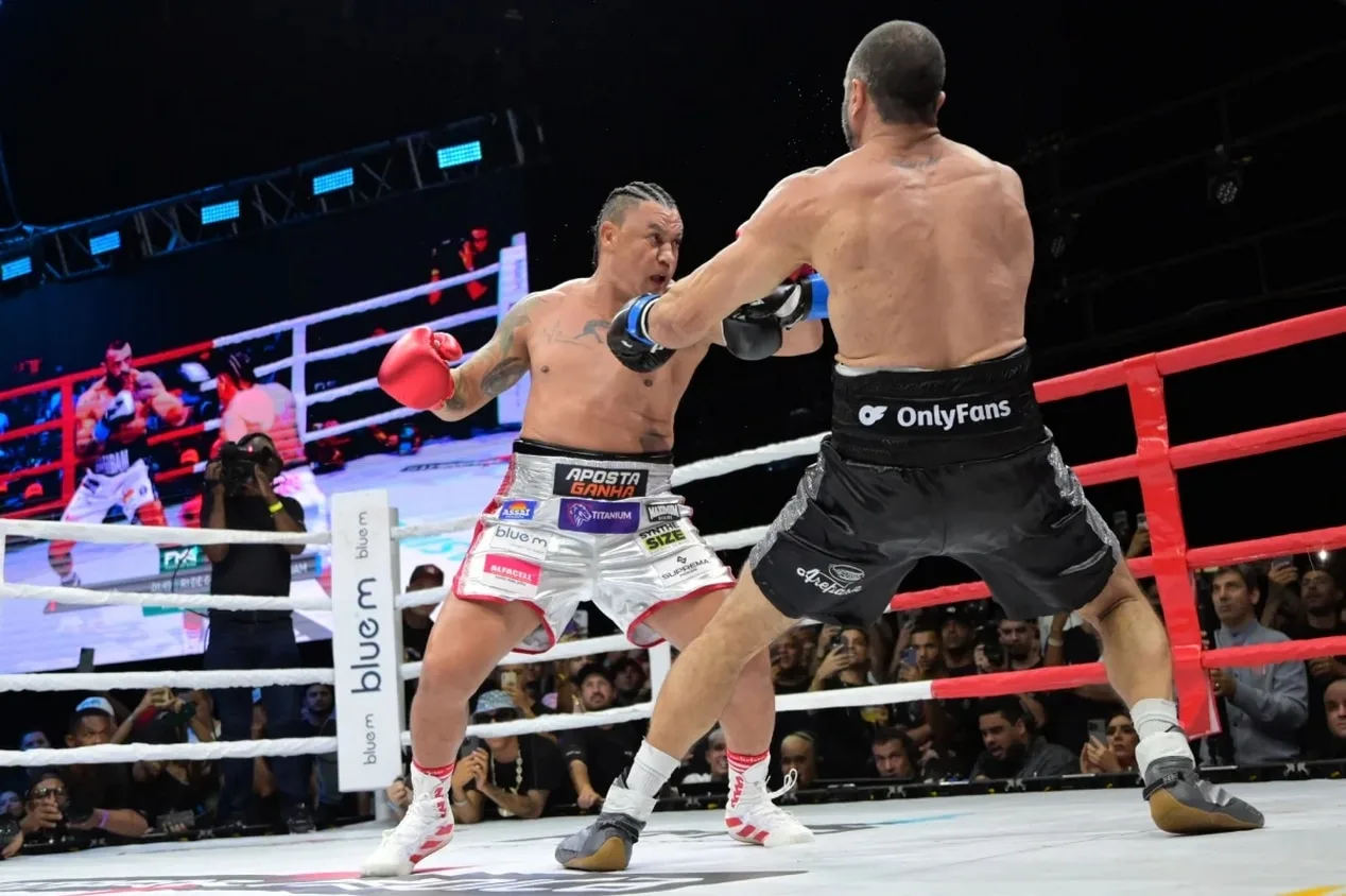 Bambam publica vídeo com Popó e reconhece: “Mão pesada demais”