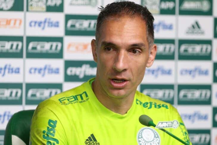 Fernando Prass vê reforço do Palmeiras como “excepcional”: “Me chamou atenção” Fernando Prass vê reforço do Palmeiras como “excepcional”: “Me chamou atenção”