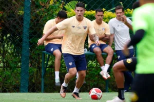 PVC aponta treta entre elenco do SPFC e James Rodríguez