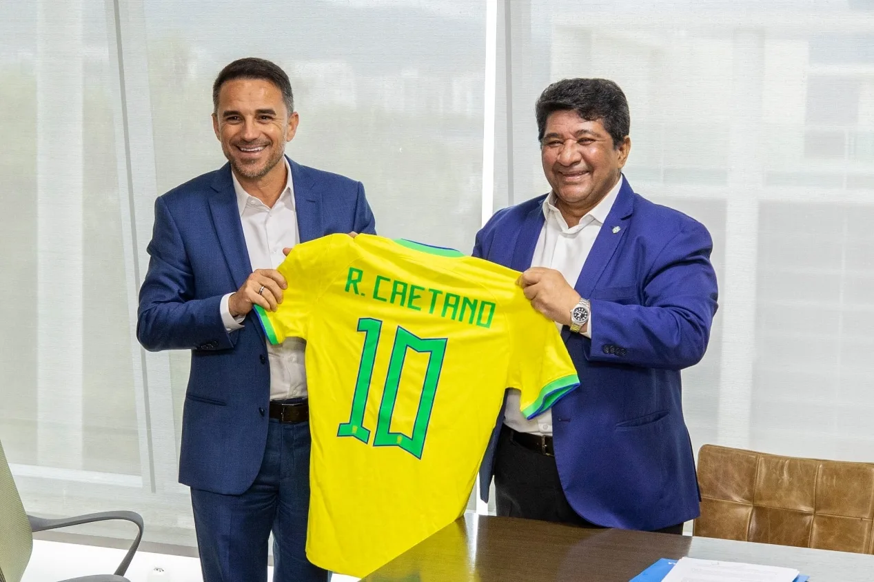 CBF acerta com Rodrigo Caetano para cargo de diretor da seleção brasileira