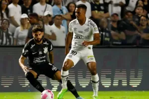 Neto se antecipa e banca placar de Santos x Corinthians pelo Paulistão