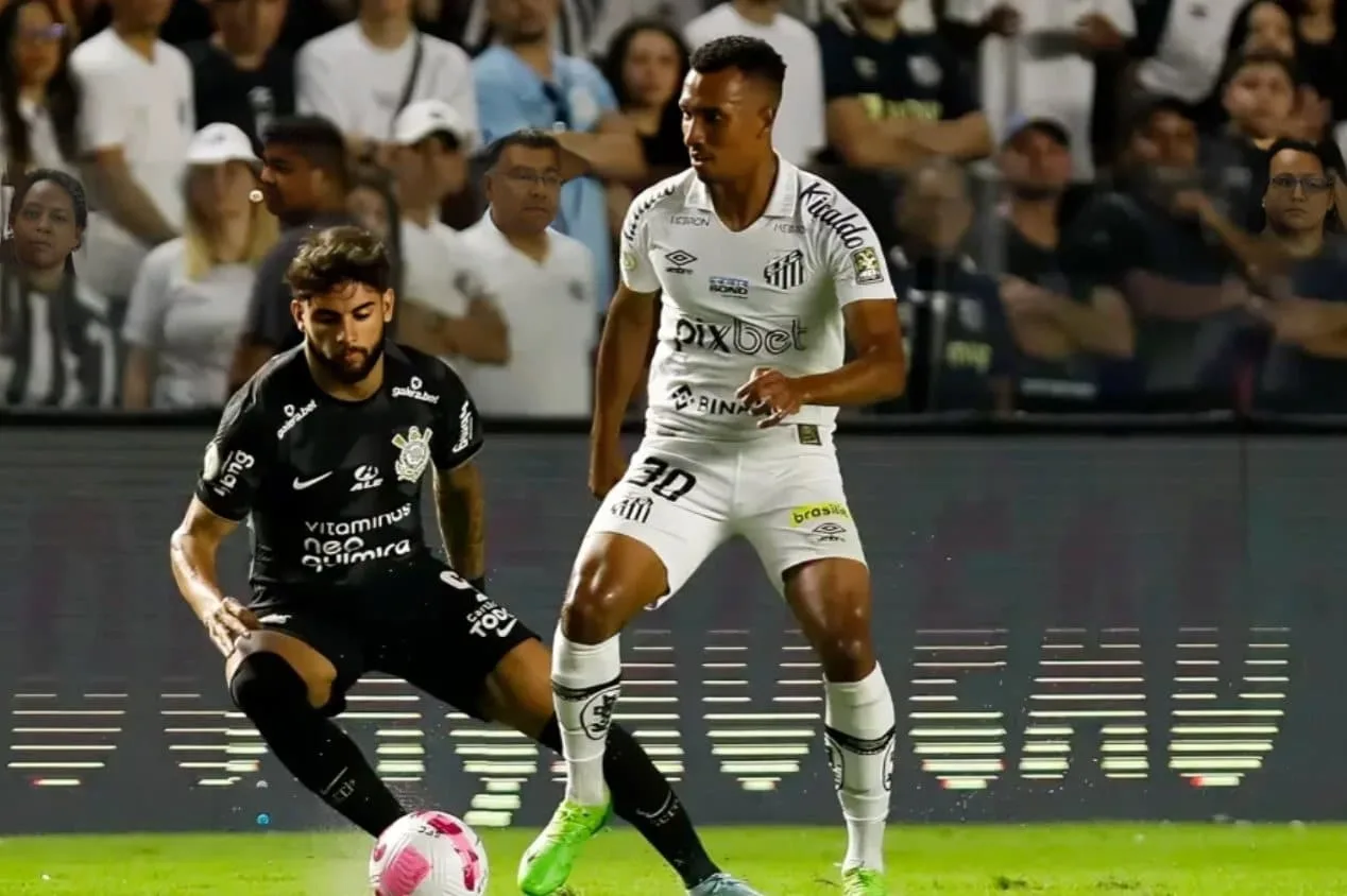 Neto se antecipa e banca placar de Santos x Corinthians pelo Paulistão