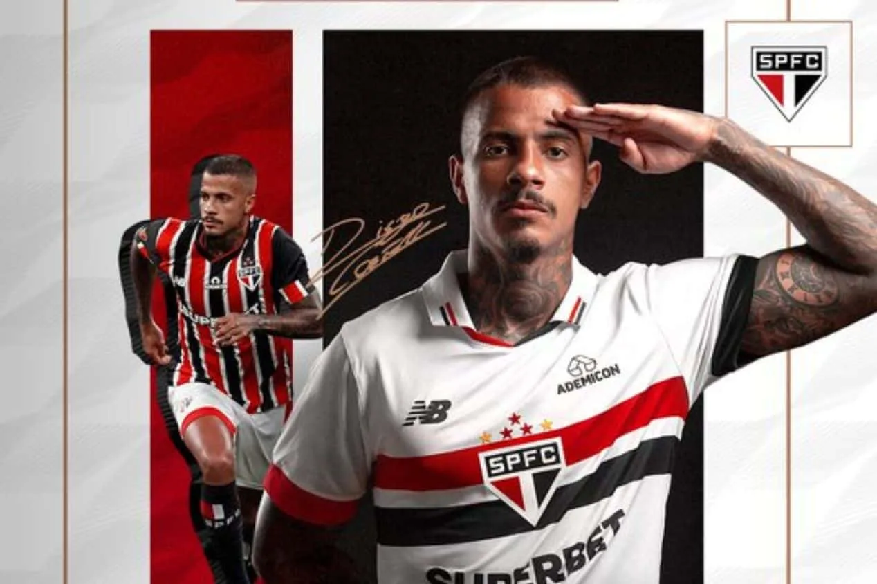 São Paulo confirma renovação do zagueiro Diego Costa