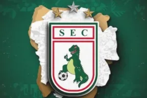 Por que o Sousa, time que eliminou o Cruzeiro na Copa do Brasil, tem um dinossauro no escudo?