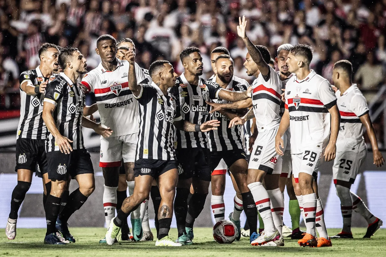 Santos complica a vida do SPFC na tabela do Paulistão; veja