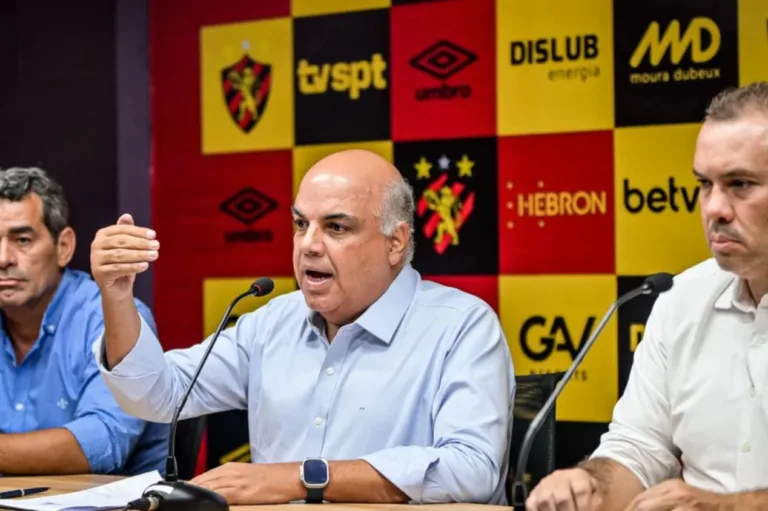 Presidente do Sport se manifesta contra punição do STJD; assista à íntegra