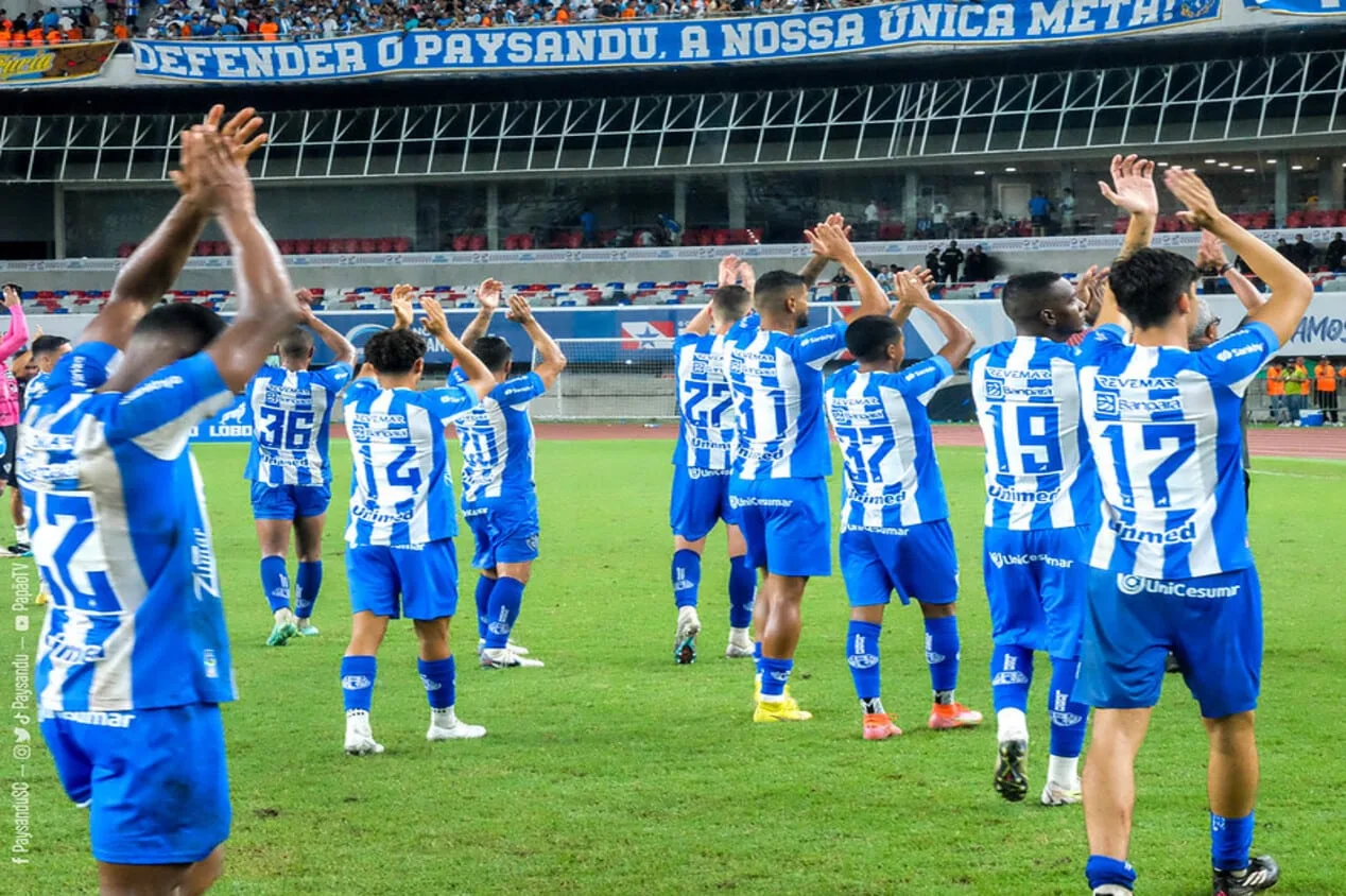 Paysandu muda time titular e empata com Canaã pelo Parazão