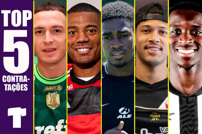 Top-5 reforços mais caros do Brasileirão Série A anunciados até agora