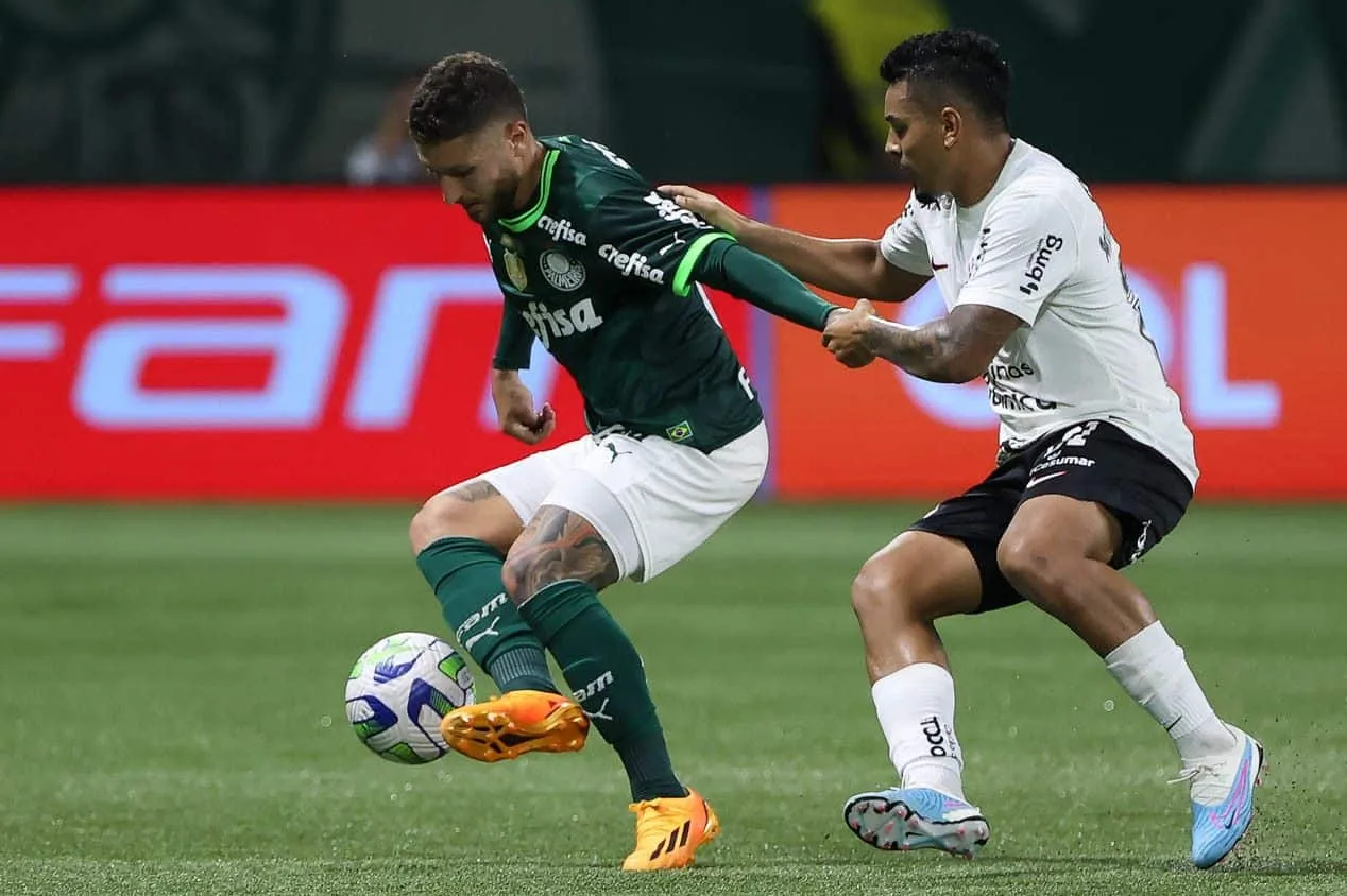 Vampeta crava placar de Palmeiras x Corinthians pelo Paulistão