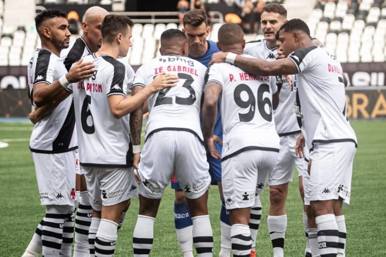 Vasco tem desfalques hoje contra o Volta Redonda; veja a lista