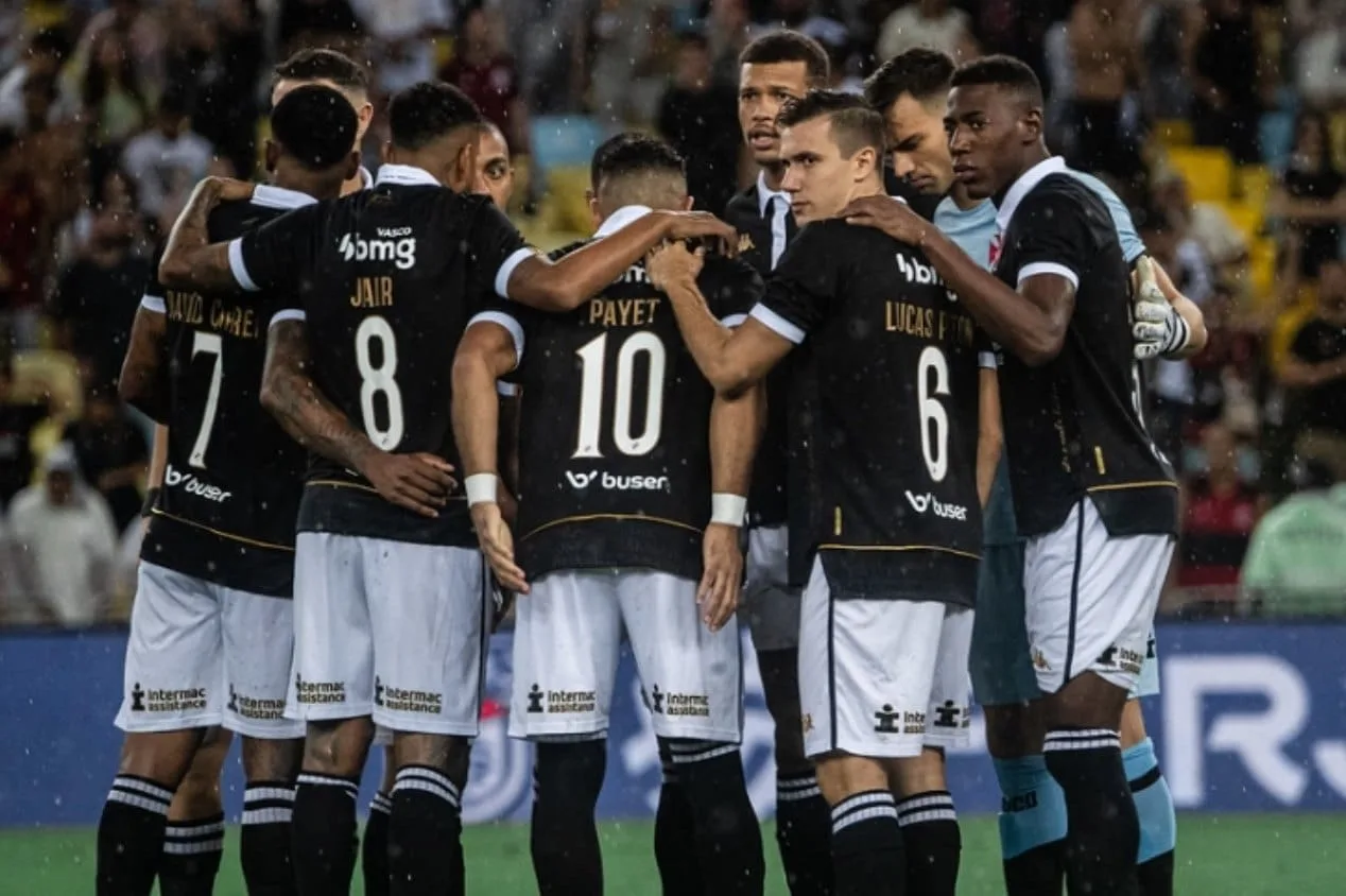 Vasco tem quatro desfalques hoje contra o Audax; veja a lista