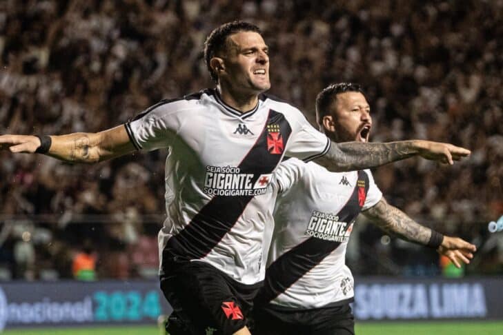 Vegetti entra no Top-10 dos estrangeiros com mais gols pelo Vasco Vegetti entra no Top-10 dos estrangeiros com mais gols pelo Vasco