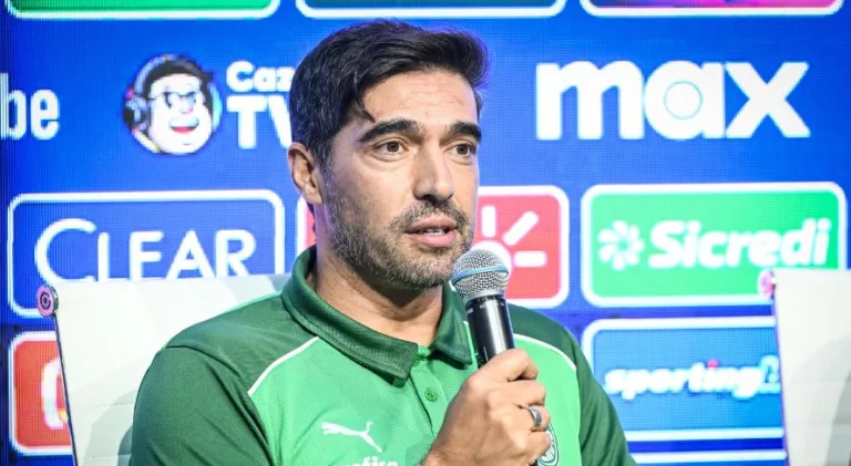 Abel Ferreira diz que escutava falar do Santos ‘mais do que o Palmeiras’