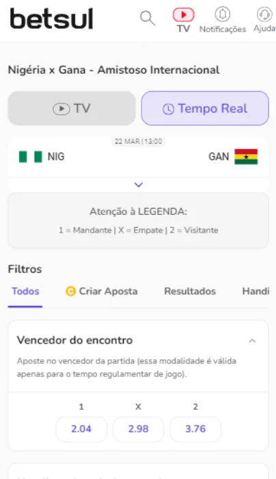Como Fazer Uma Aposta Esportiva na Versão Móvel