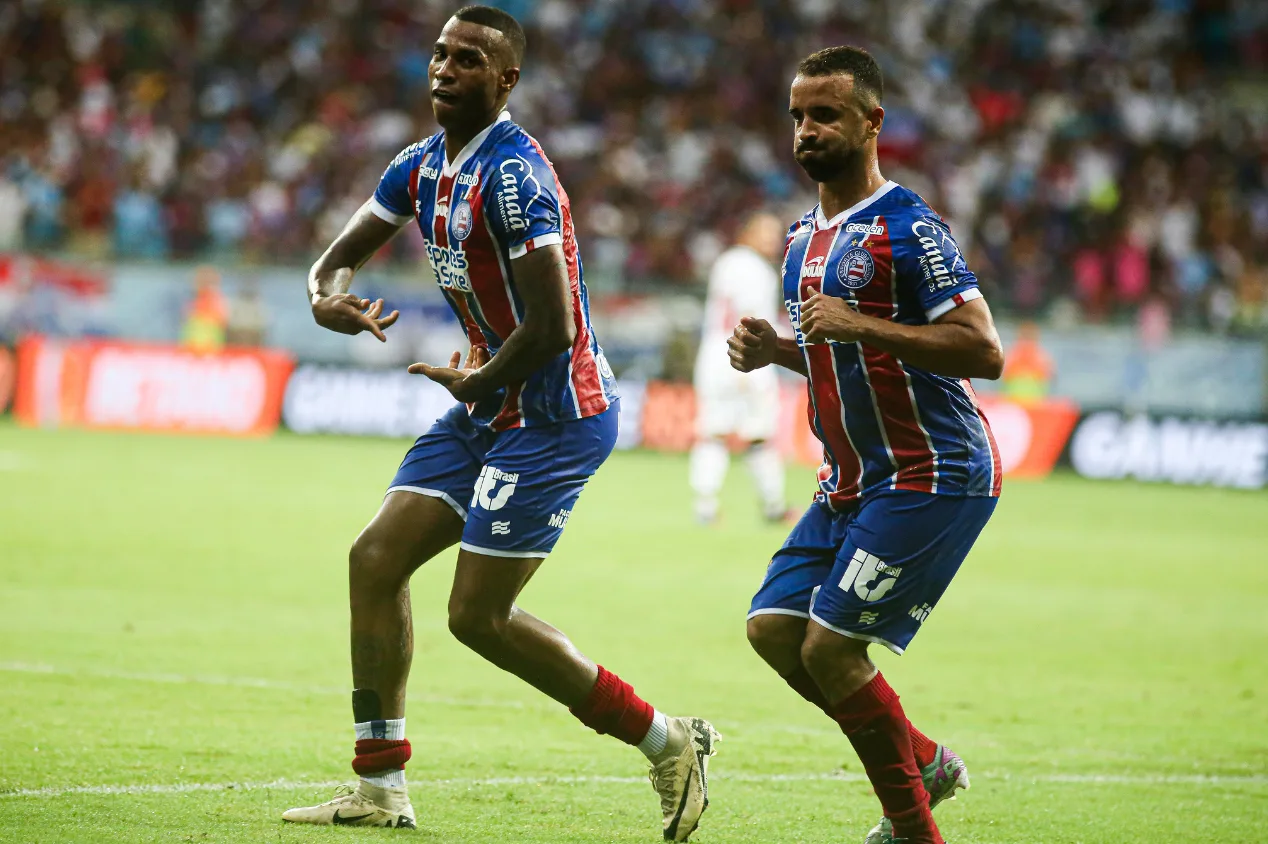 Bahia vibra com os torcedores e provoca o Vitória após jogo da Copa do Nordeste