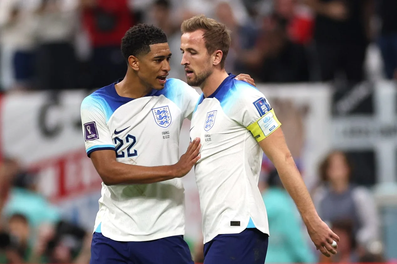 Desfalque de Kane pode ser ‘boa notícia’ para Bellingham em Brasil x Inglaterra