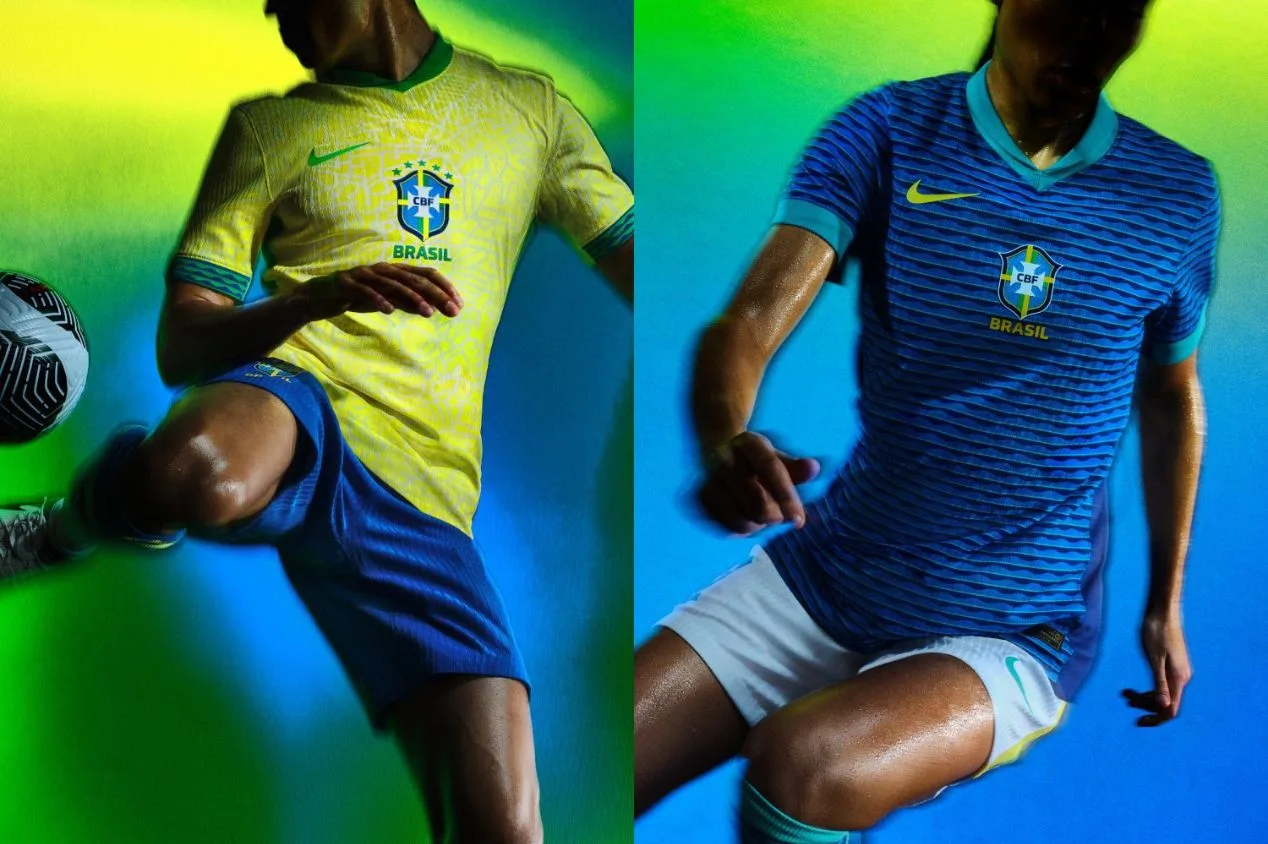 Seleção brasileira lança novo uniforme inspirado em 2004