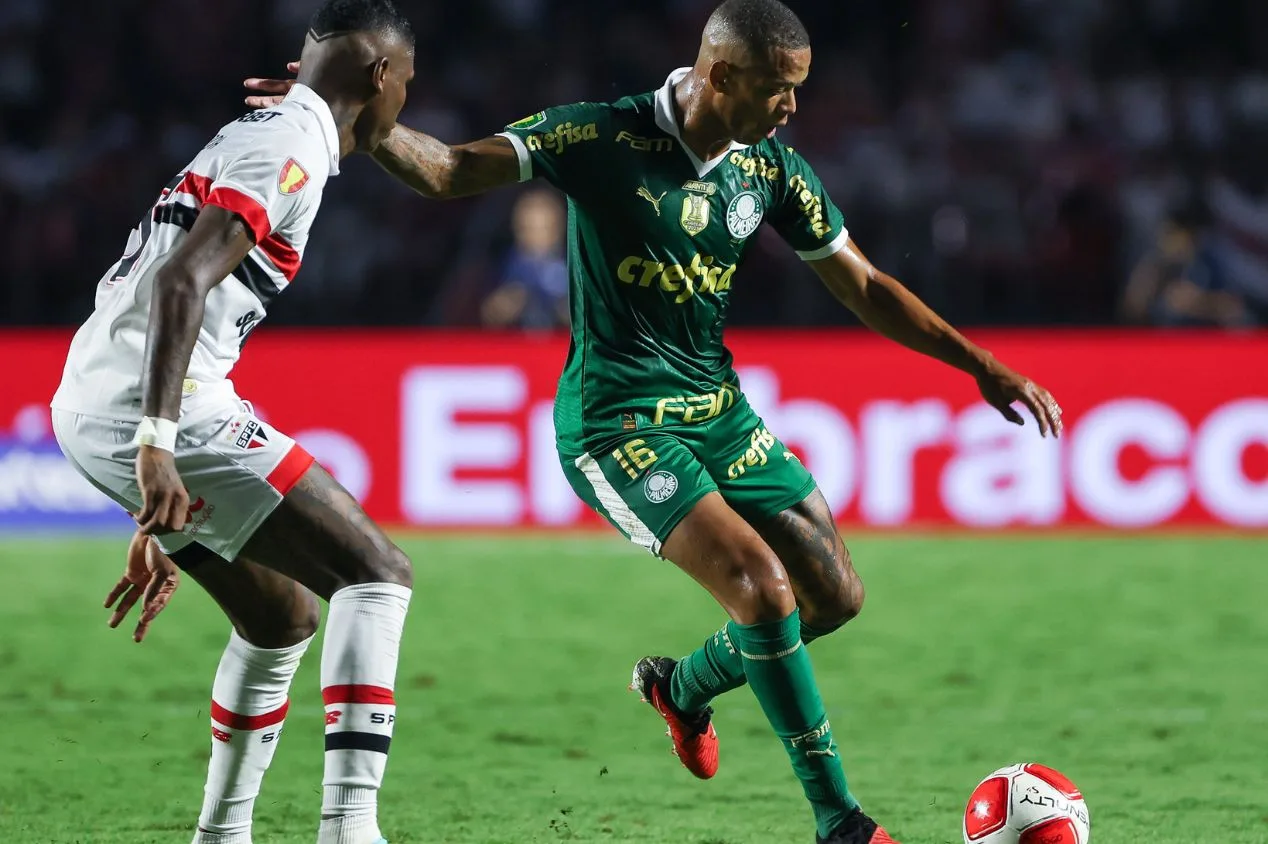 Caio Paulista abala relação entre Palmeiras e SPFC; entenda