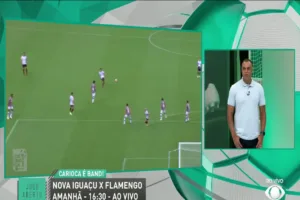 Denílson prevê surpresa em Flamengo x Nova Iguaçu: “Pode ser”