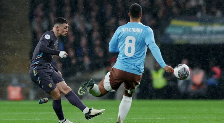 Inglaterra arranca empate e evita derrota contra a Bélgica no último amistoso antes da Eurocopa