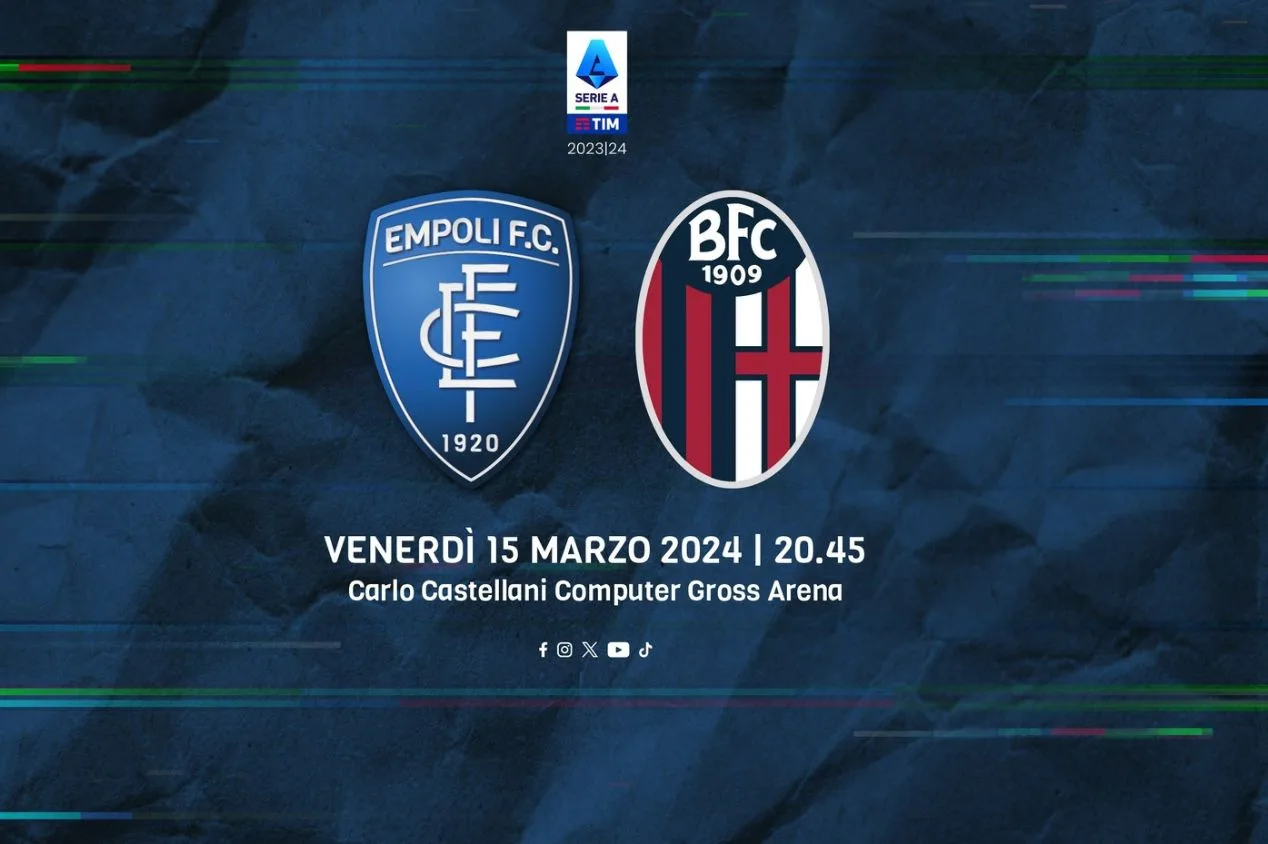 Empoli x Bologna: onde assistir ao jogo do Campeonato Italiano