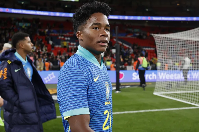 Galvão Bueno ‘narra’ o primeiro gol de Endrick pela seleção brasileira; ouça