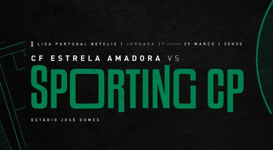 Estrela da Amadora x Sporting: onde assistir ao Campeonato Português AO VIVO