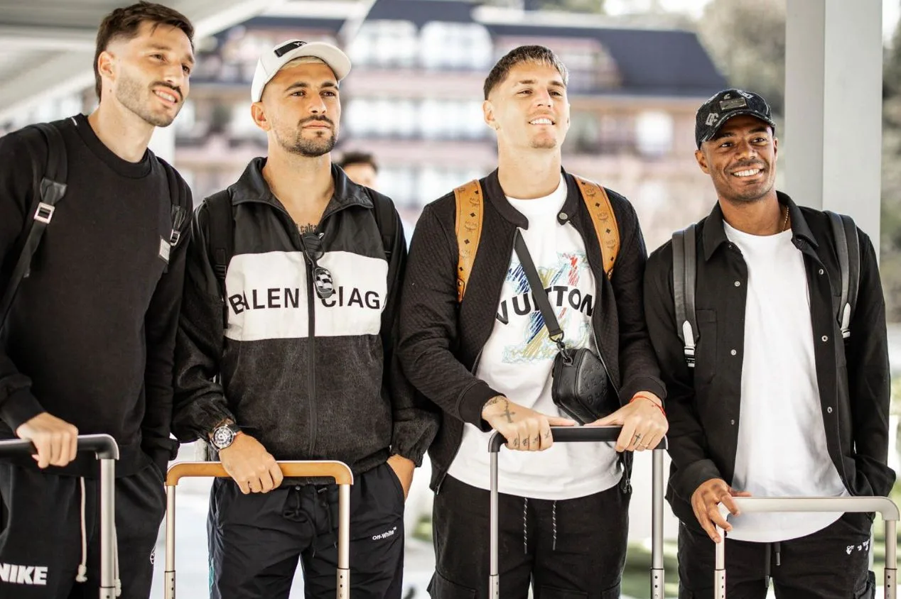 Seleção uruguaia celebra ‘parceria’ com Flamengo: “Tamo junto”