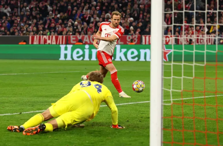 Em alta na Champions, Kane marca mais um gol para o Bayern de Munique contra a Lazio; veja