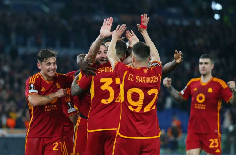 Roma atropela o Brighton nas oitavas de final da Liga Europa