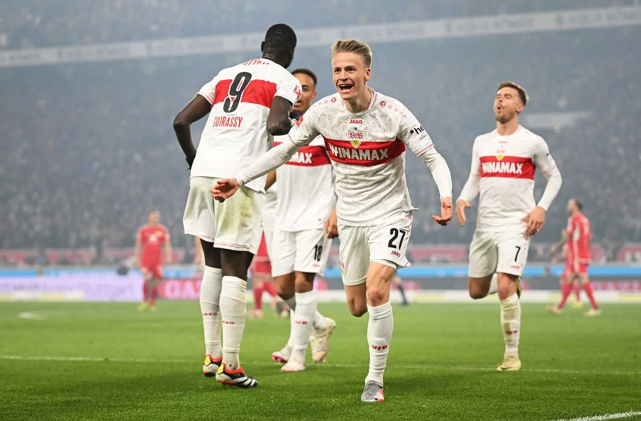 Stuttgart vence o Union Berlin e se aproxima do Bayern de Munique na Bundesliga