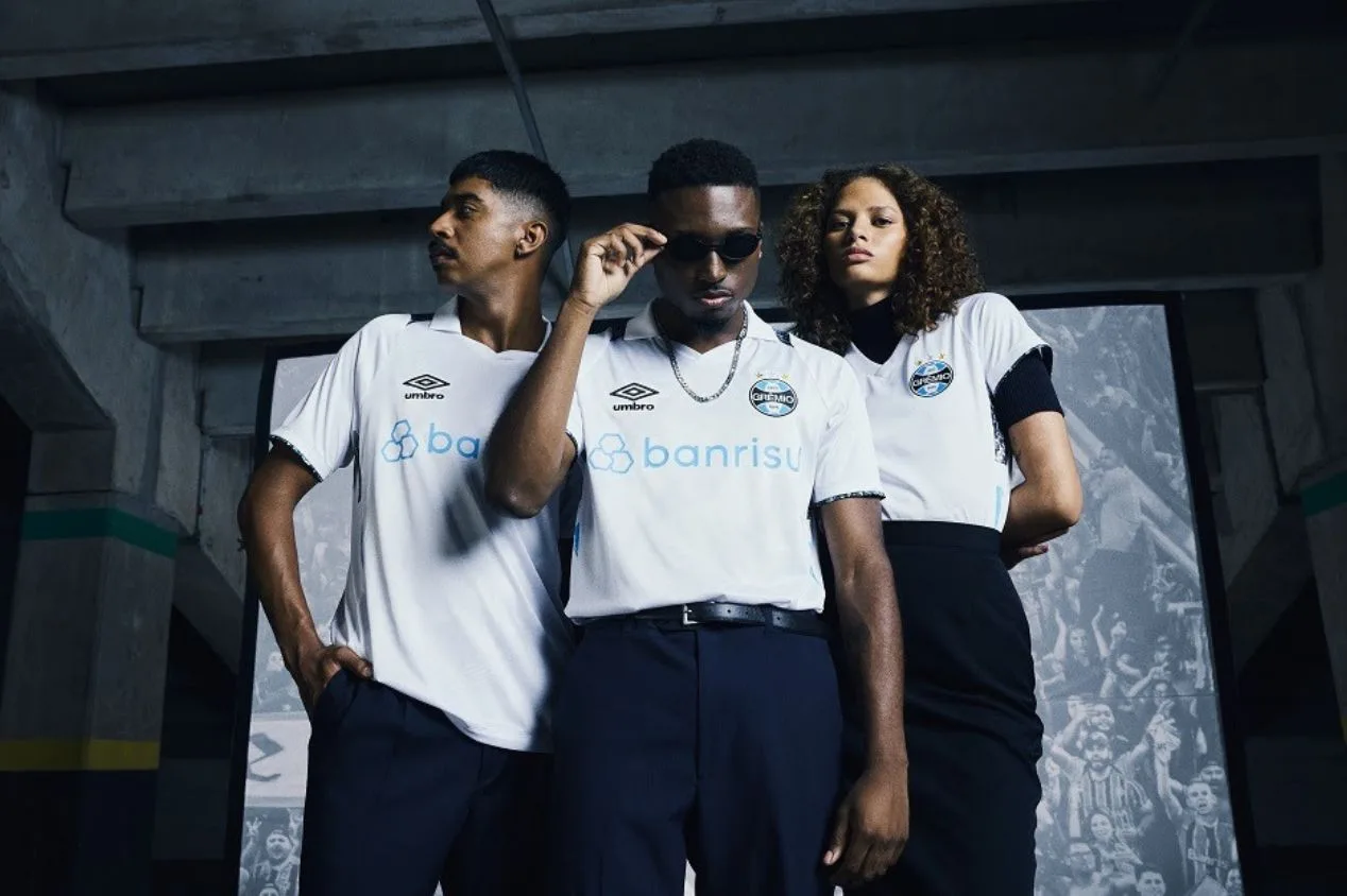 Grêmio apresenta nova camisa 2 com homenagem ao chimarrão