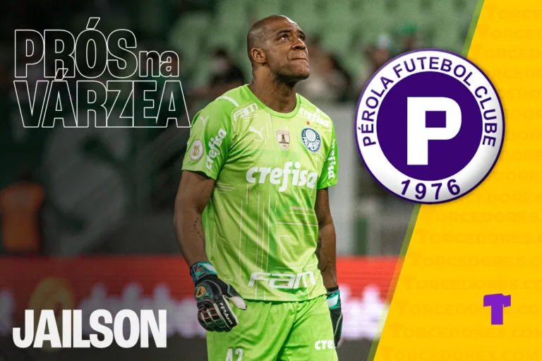 Jailson, goleiro campeão do Palmeiras na Libertadores e Brasileirão Série A, é estrela no futebol brasileiro de várzea