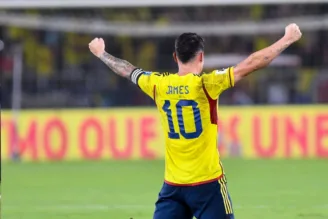 James Rodríguez. meia do SPFC e da seleção colombiana
