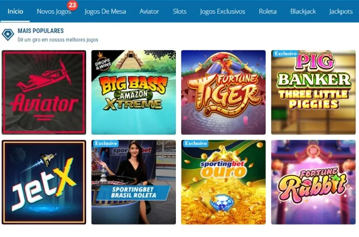 Confira os Jogos Disponíveis