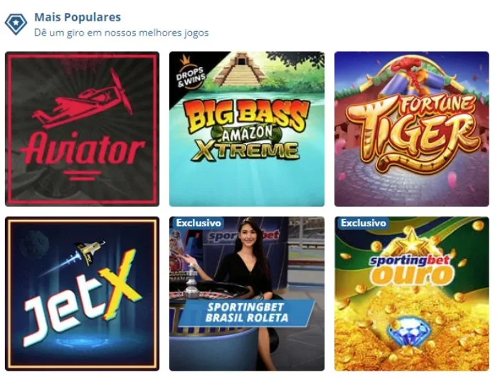 Conheça os Jogos Mais Populares do Cassino