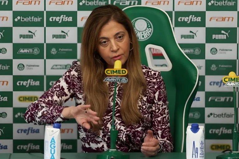 Leila defende Abel, toma atitude no Palmeiras e dá recado ao presidente do SPFC