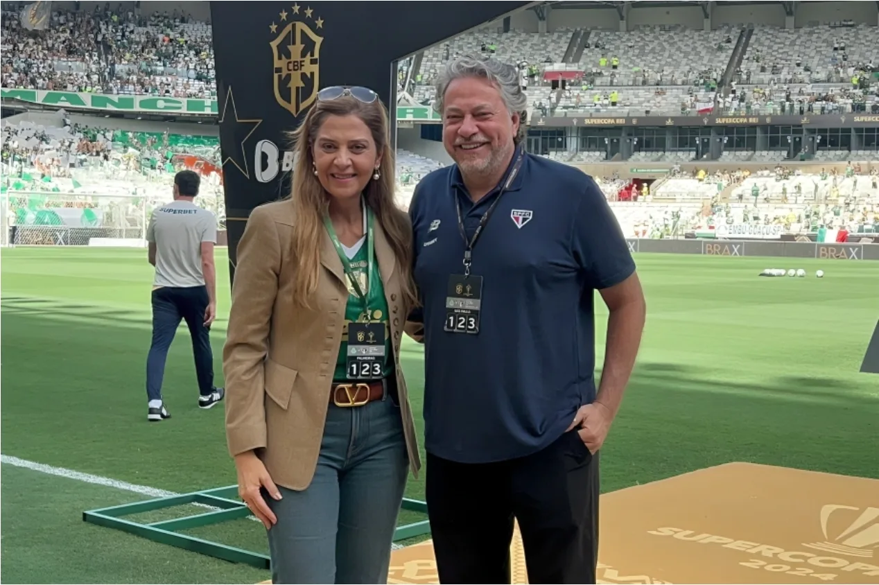 André Hernan explica rompimento entre Leila Pereira e Casares