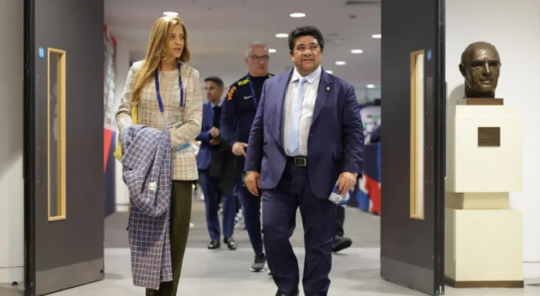 Cargo ocupado por Leila Pereira na seleção brasileira passou por mudanças