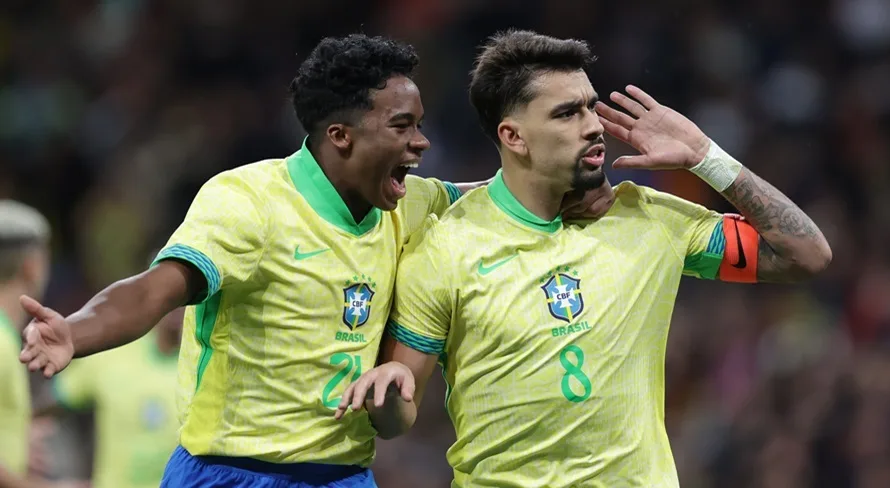 Lucas Paquetá detalha conversa de Dorival Júnior no intervalo de Espanha x Brasil