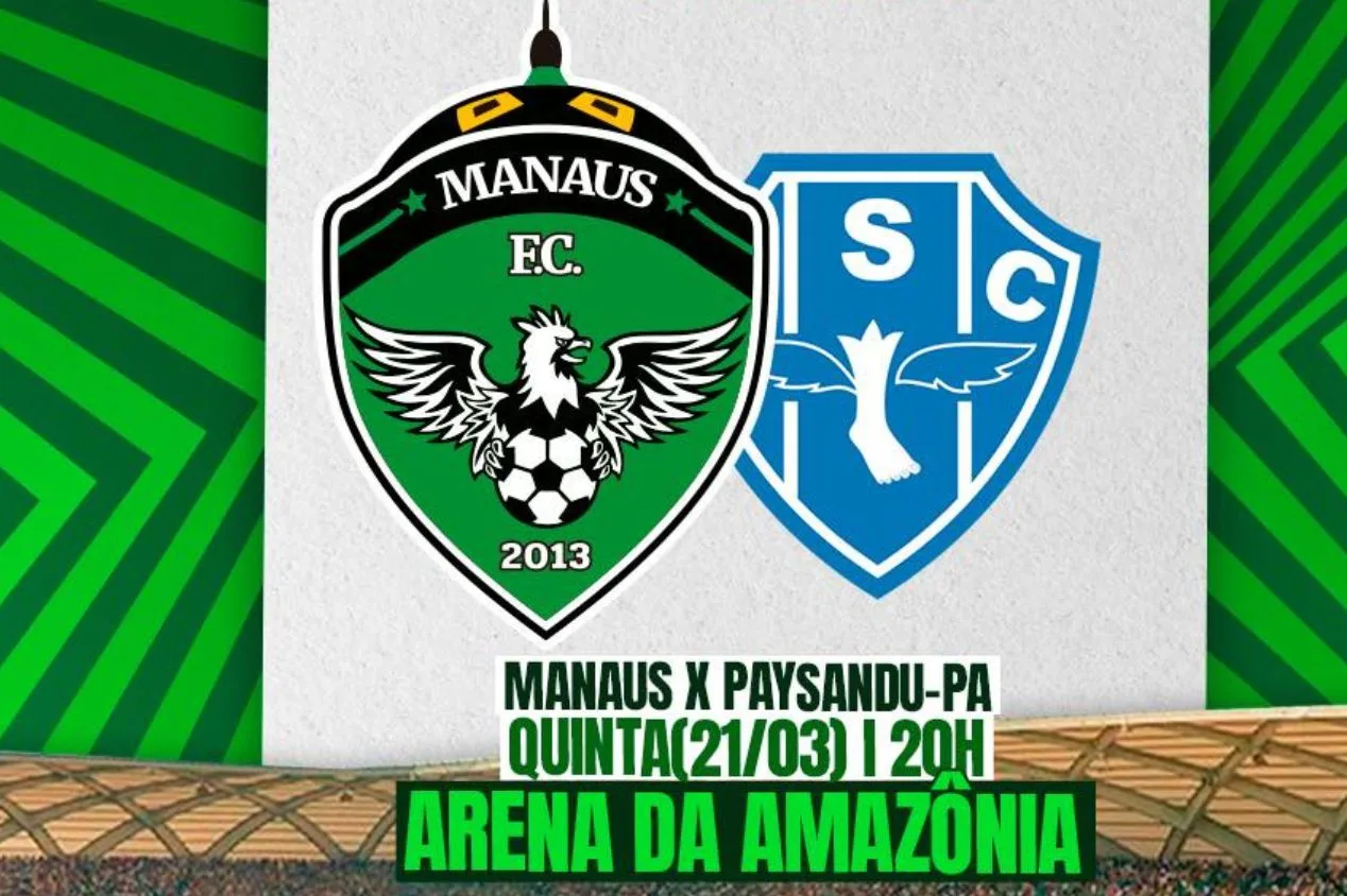 Manaus x Paysandu: onde assistir ao jogo da Copa Verde