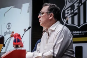 Presidente do Santos fala sobre transfer ban e Paulistão; confira