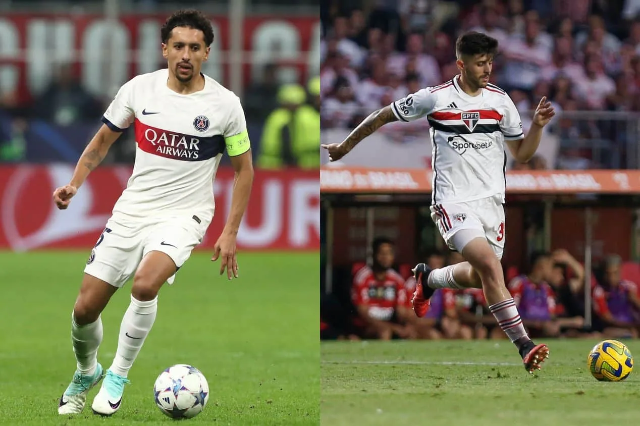 Marquinhos e Beraldo: zaga da seleção brasileira tem dupla do PSG