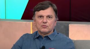 Mauro Cezar Pereira, em discurso na Jovem Pan (Reprodução)