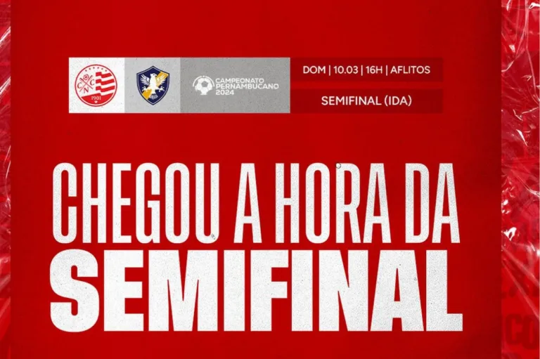 Náutico x Retrô: onde assistir às semifinais do Pernambucano