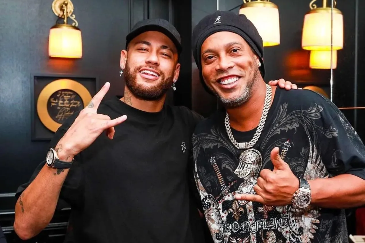 Pilhado crava quem é melhor entre Neymar e Ronaldinho Gaúcho: “Tá de sacanagem”
