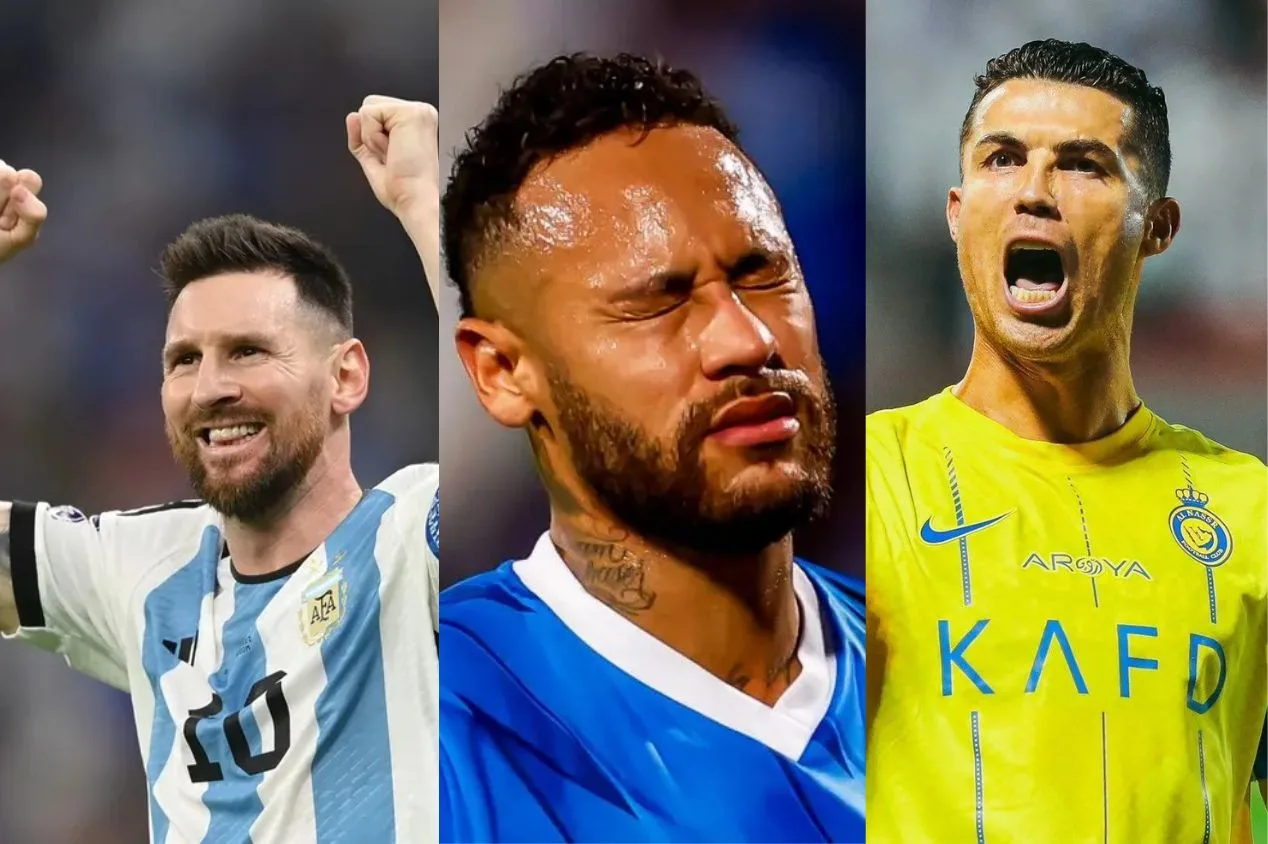 Neymar não superou Messi e CR7 pois “não vive 100% o futebol”, diz ex-PSG