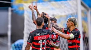 Flamengo se impõe na base da técnica e ganha boa vantagem em cima do Nova Iguaçu