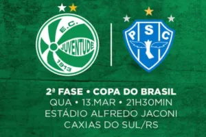 Juventude x Paysandu: onde assistir à Copa do Brasil AO VIVO